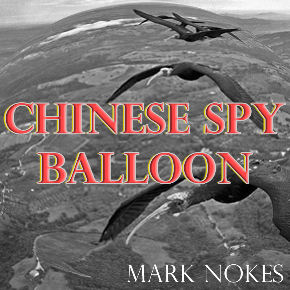 Chinese Spy Balloon Artwork